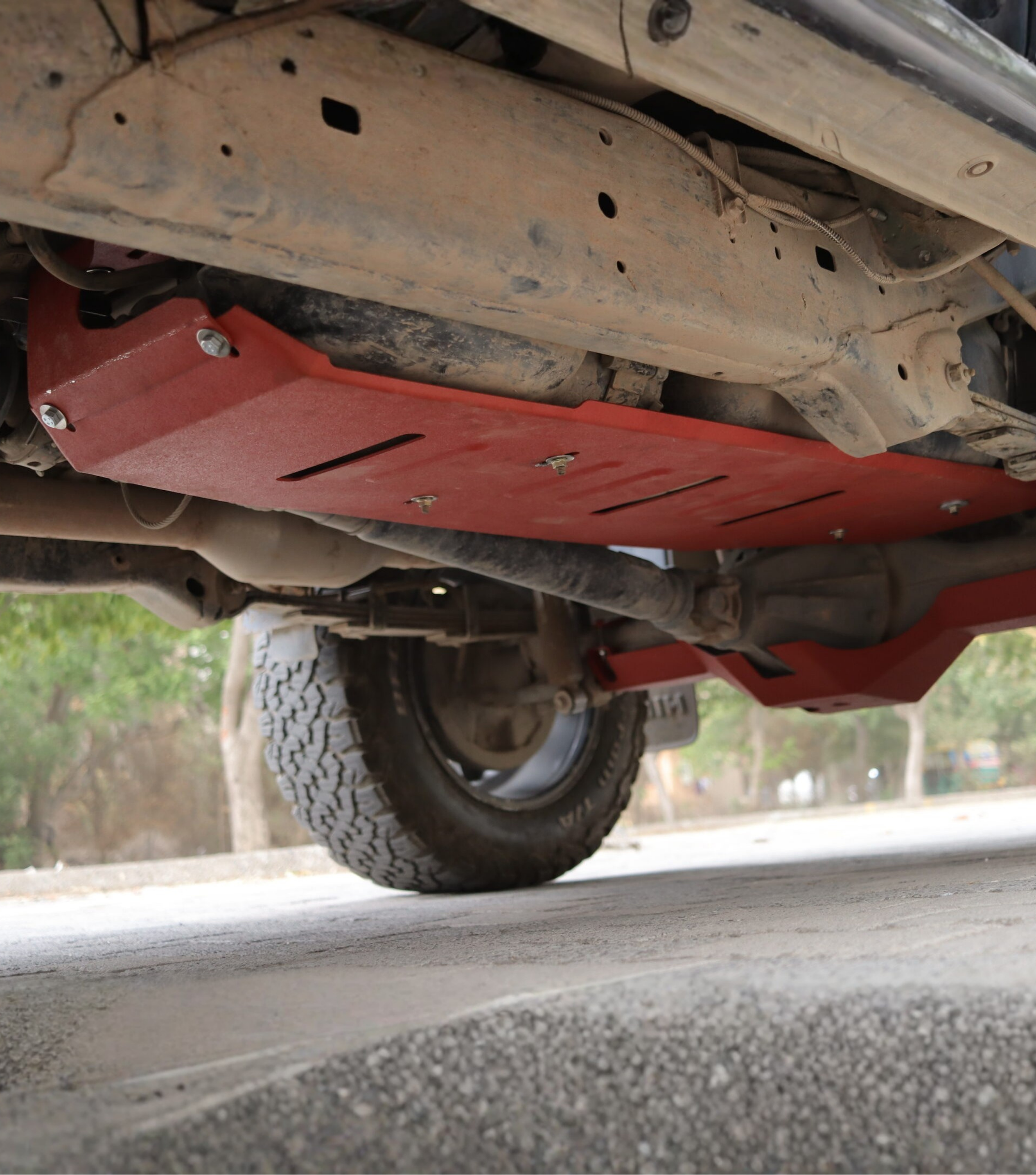 Bimbra Fuel Tank Protection Aluminium for Hilux Main image