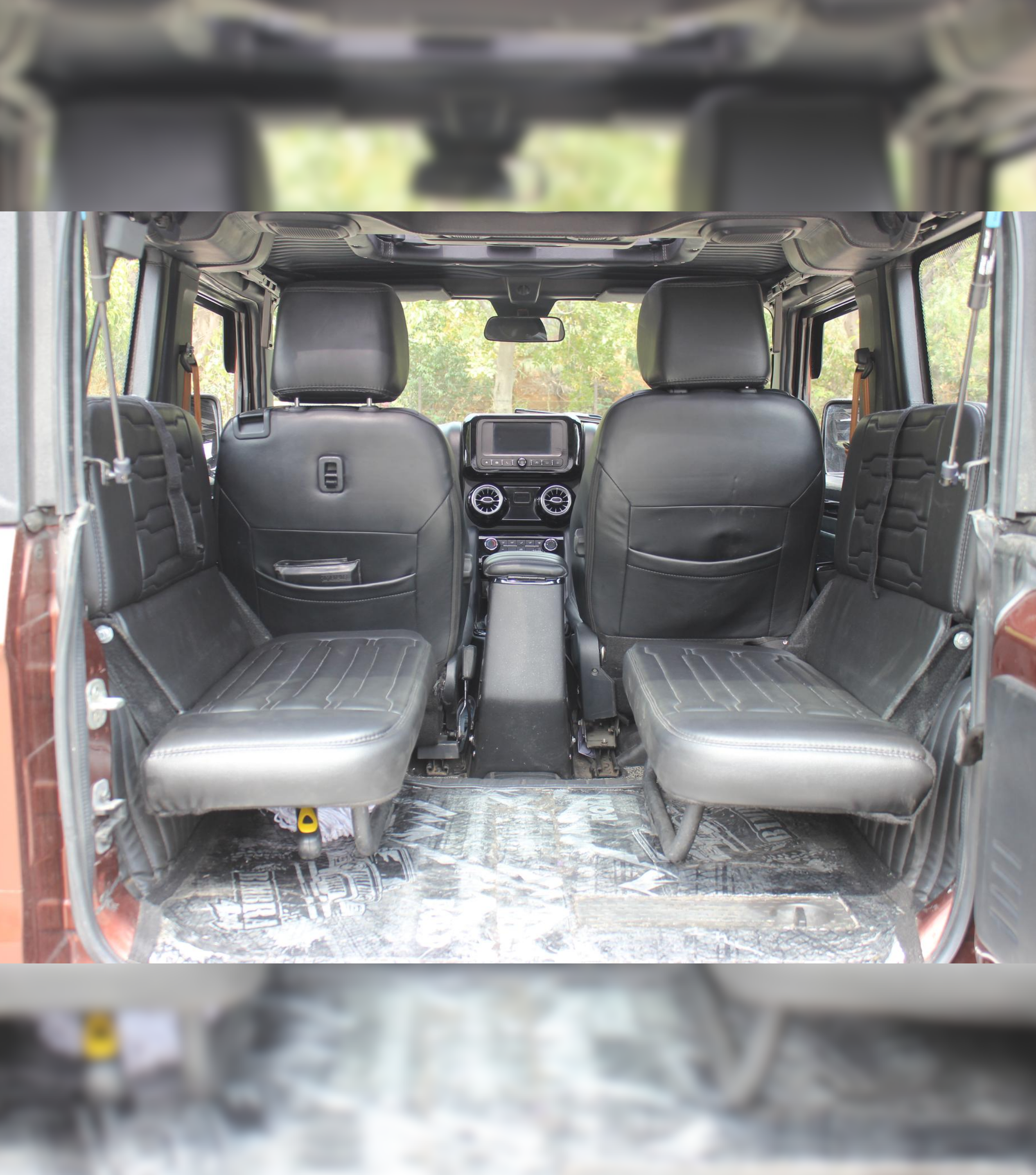 Bimbra Parallel Seats for Thar Roxx