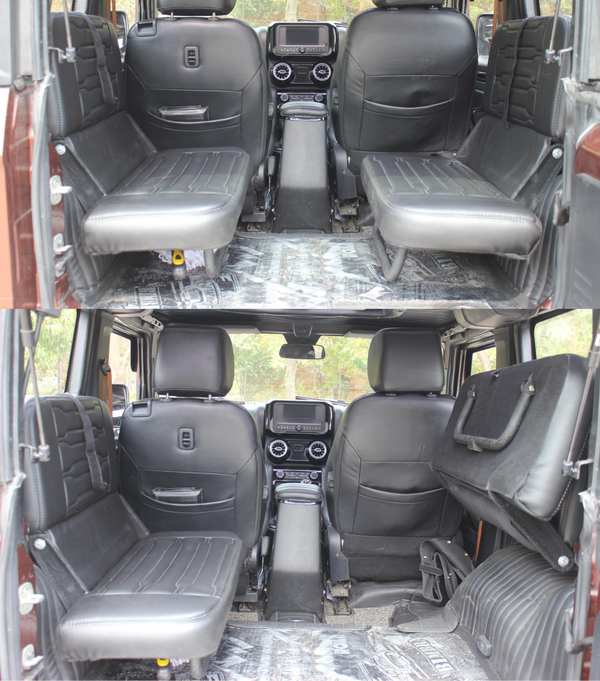Bimbra Parallel Seats for Thar Roxx
