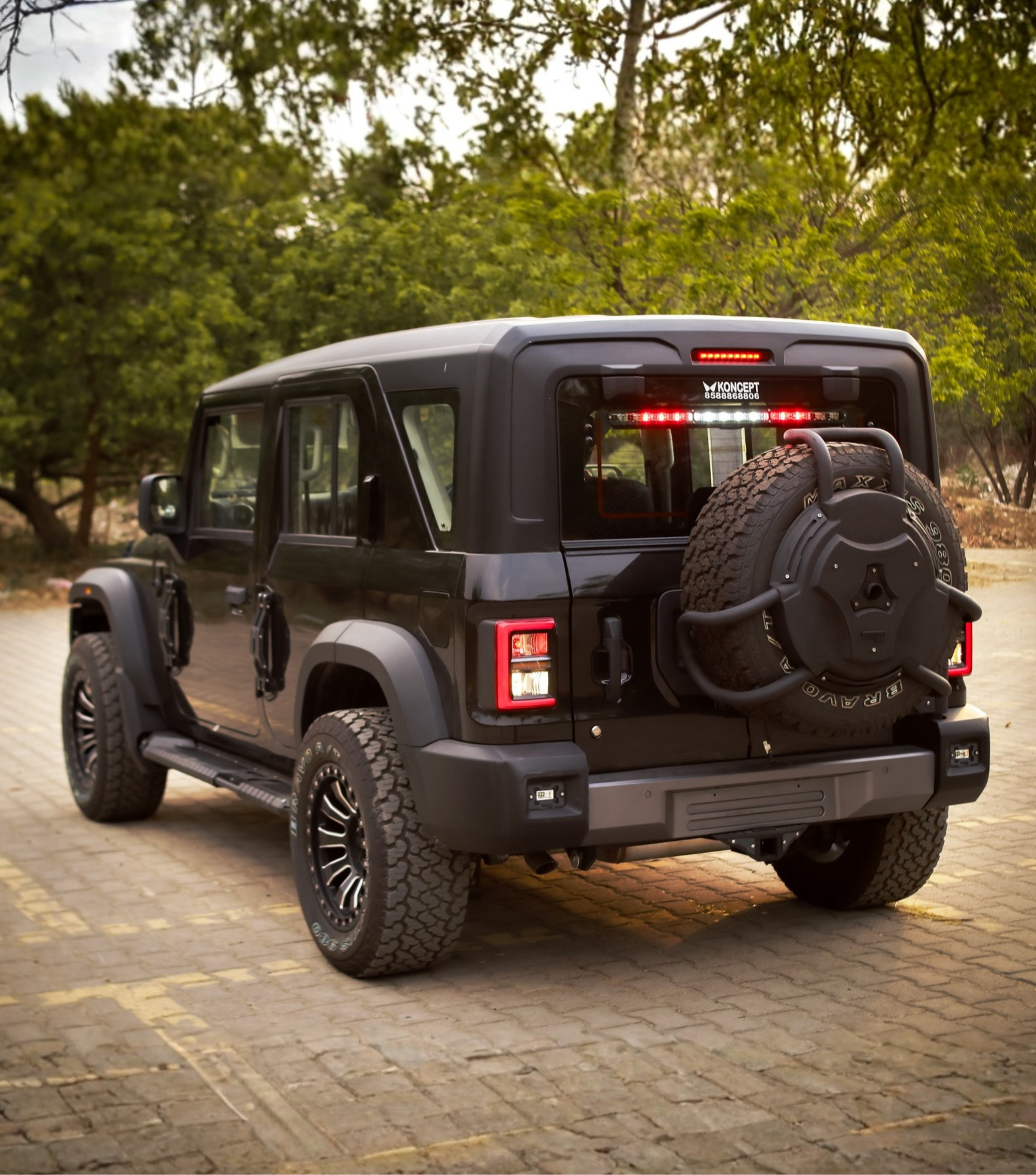Bimbra Tail Light LED Bar for Thar Roxx