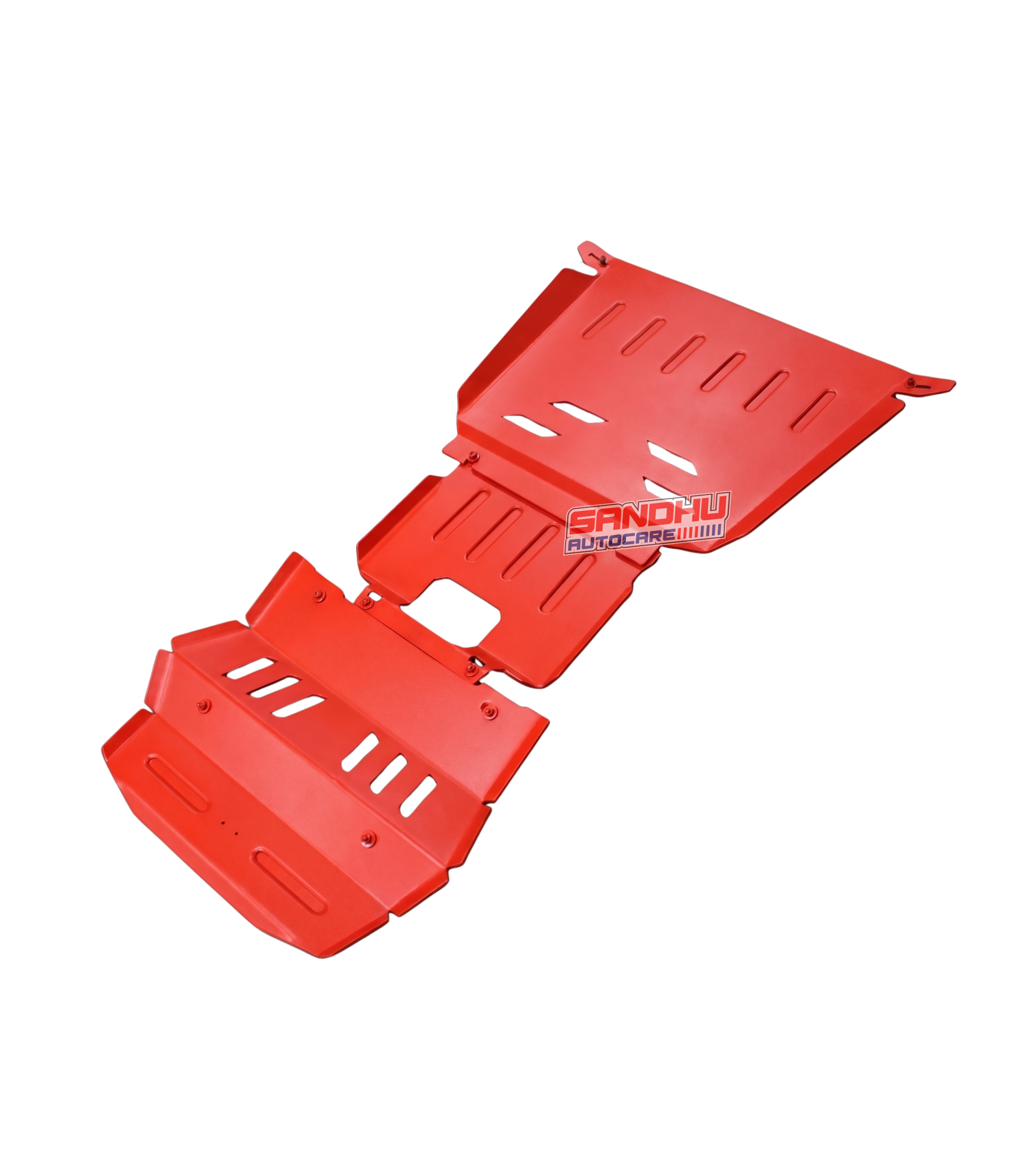Bimbra Underbody Protection Aluminium (RED) for Hilux Main image