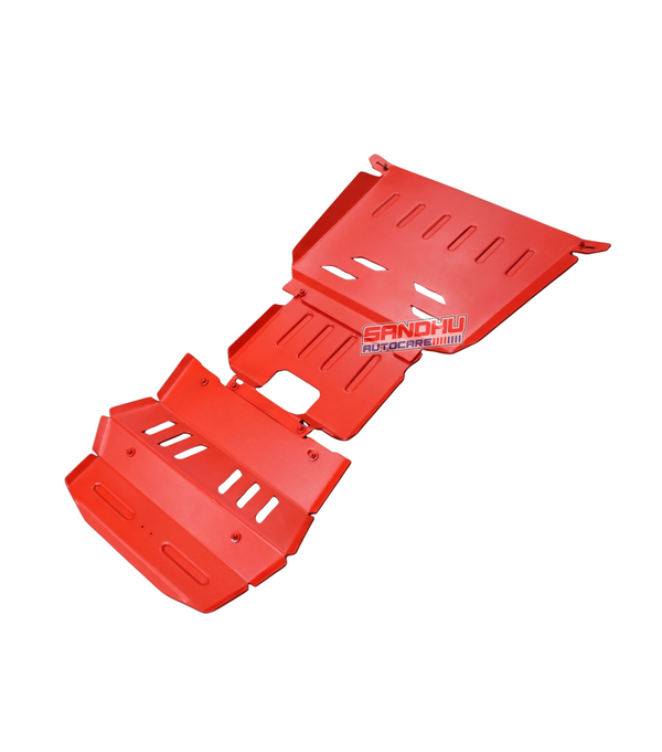 Bimbra Underbody Protection Aluminium (RED) for Hilux