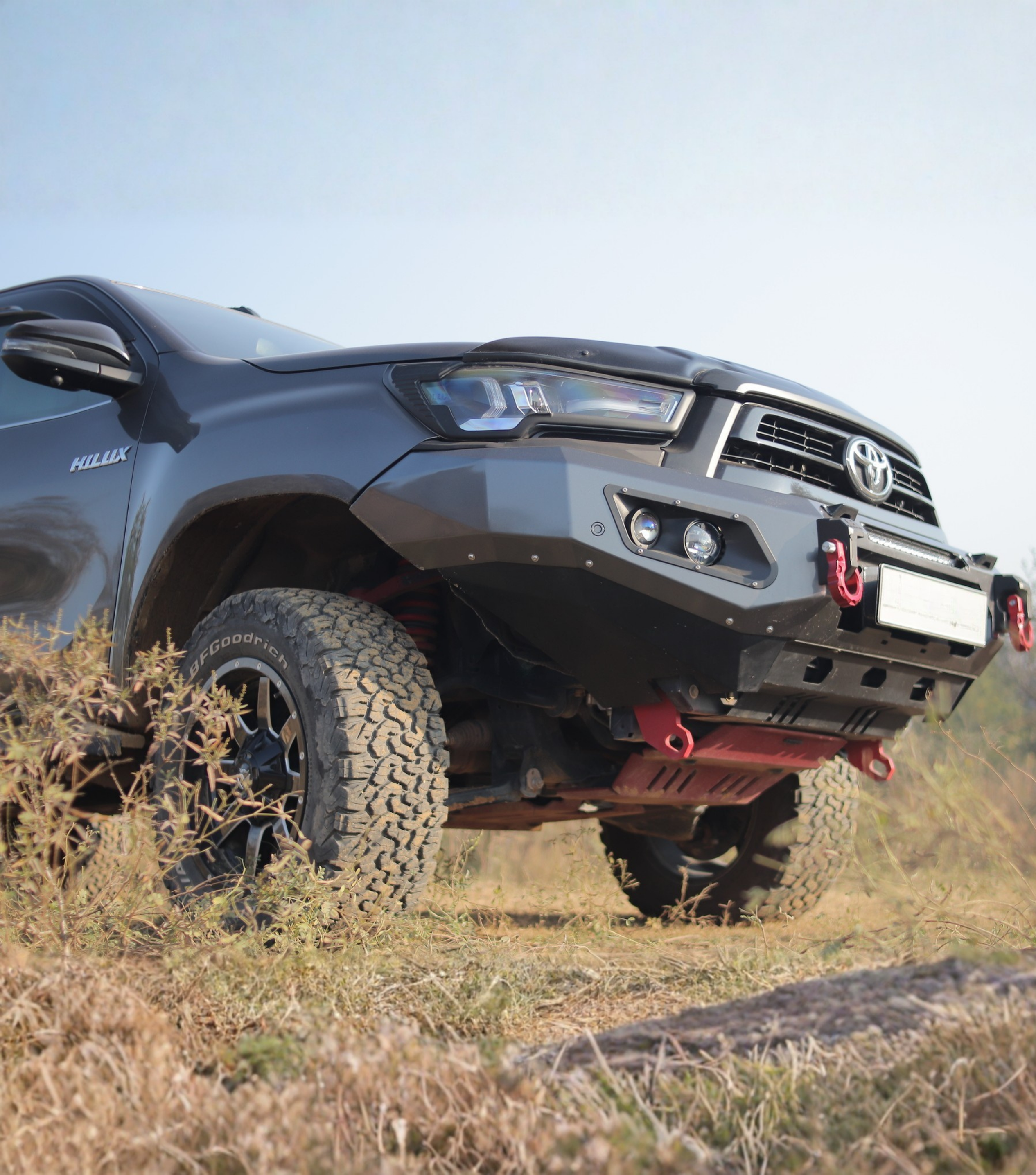 Bimbra Underbody Protection Aluminium (BLACK) for Hilux
