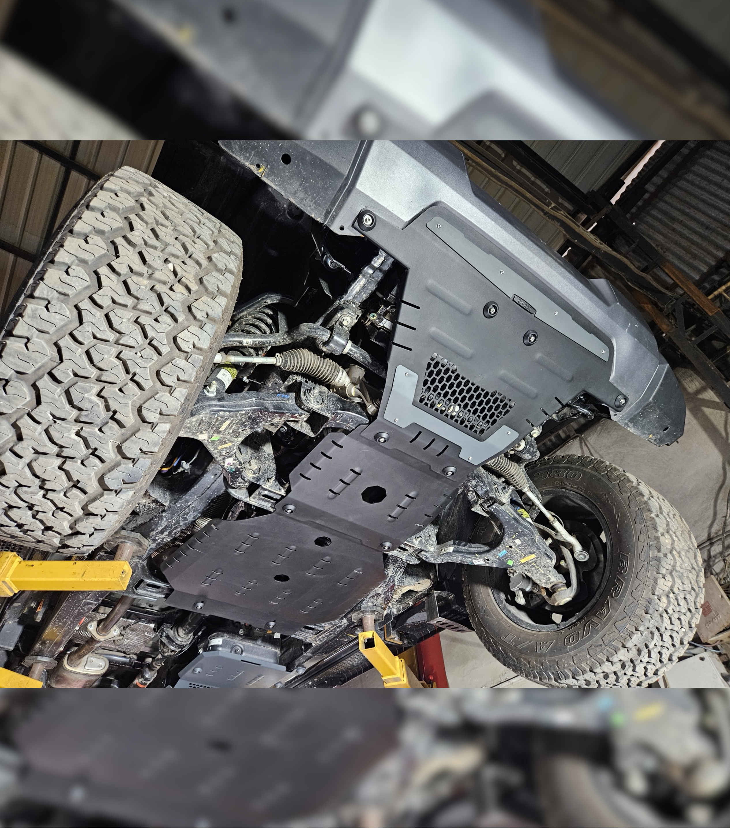 Bimbra Underbody Protection Steel (BLACK) for Thar Roxx Secondary image