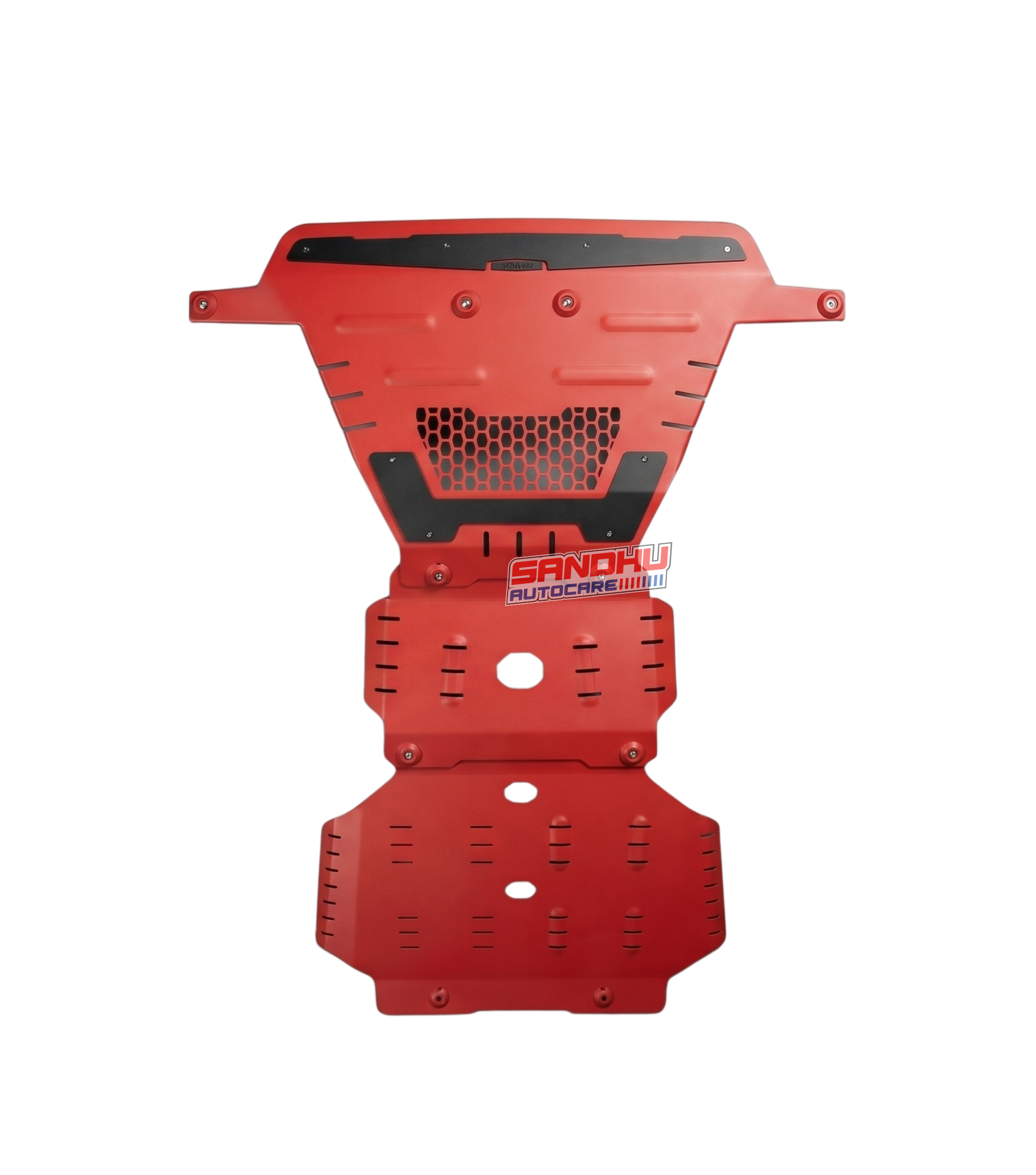 Bimbra Underbody Protection Steel (RED) for Thar Roxx Main image