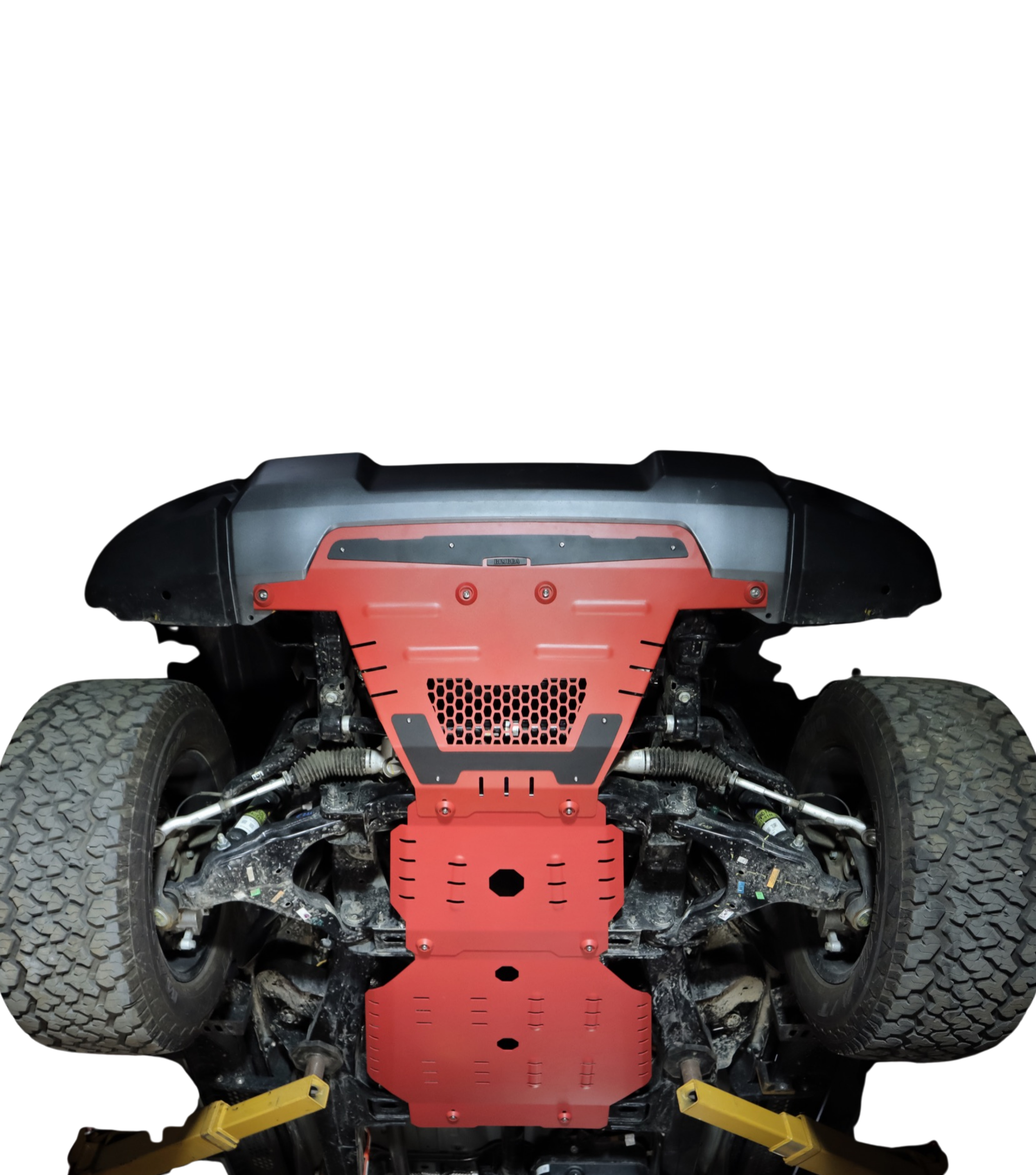 Bimbra Underbody Protection Steel (RED) for Thar Roxx