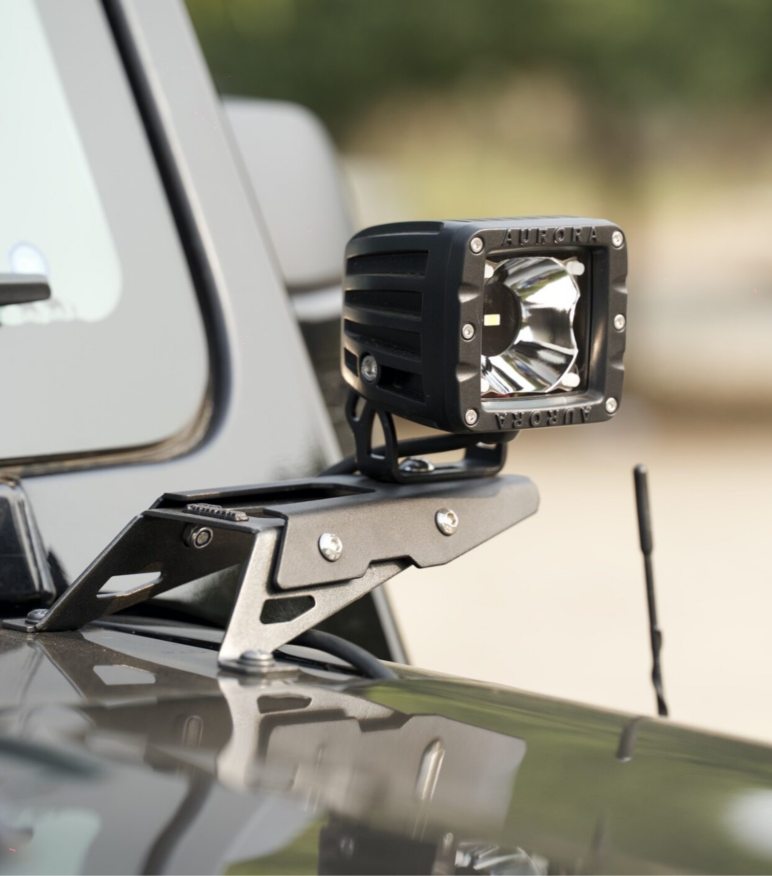 Bimbra Windshield Light Brackets for Thar Roxx Main image