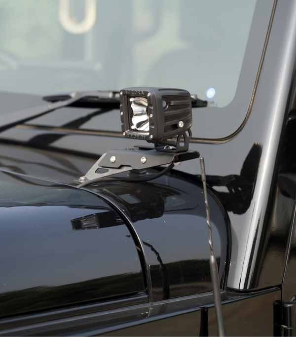Bimbra Windshield Light Brackets for Thar Roxx