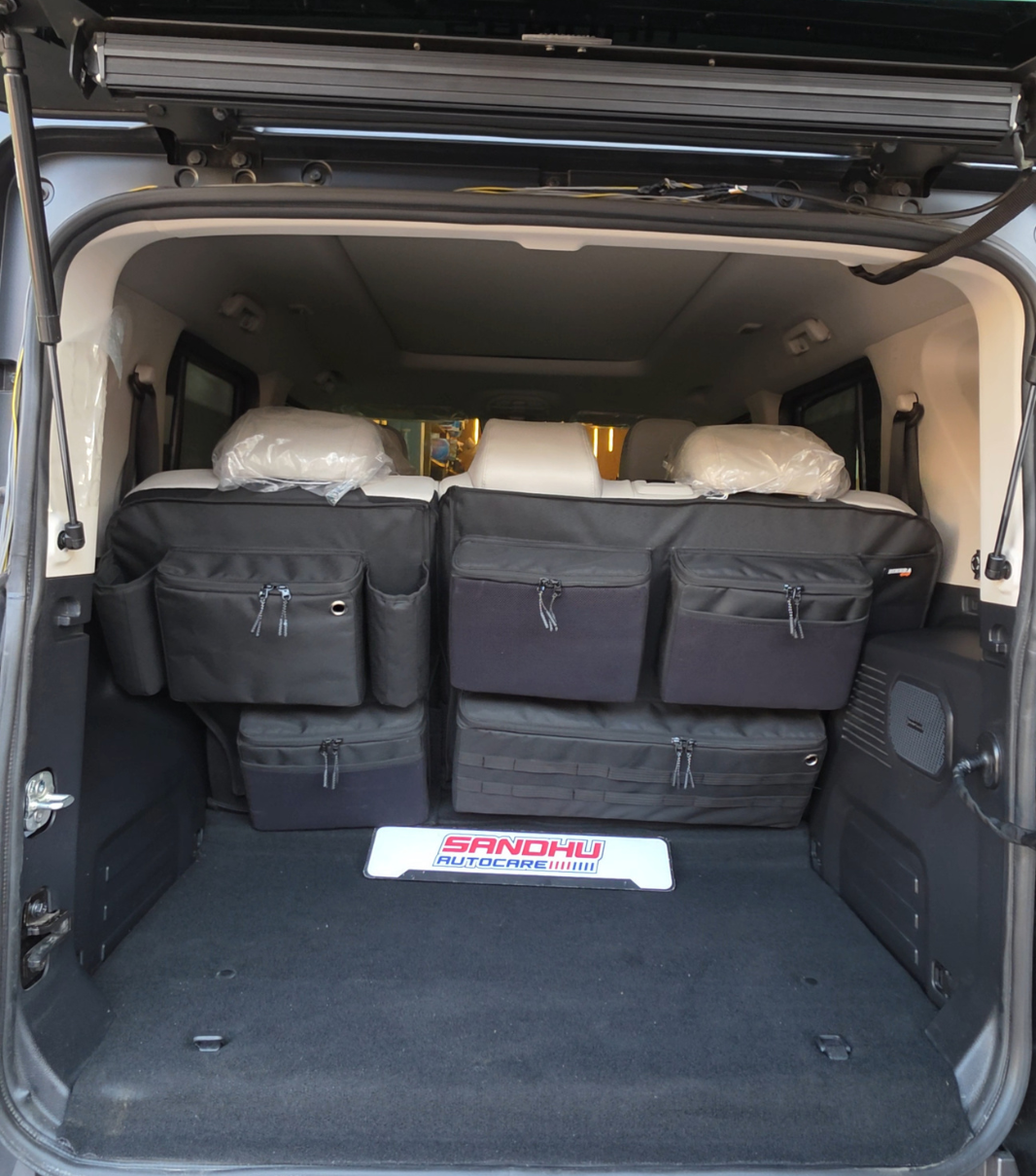 Bimbra Rear Seat Organizer for Mahindra Thar Roxx