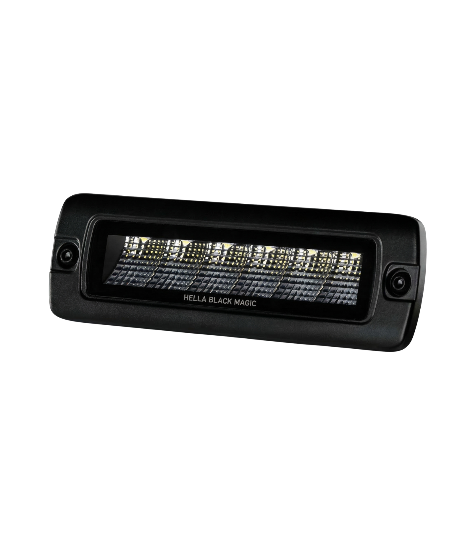 Hella Black Magic 6.2” Mini Bar Flood Flushed Fitting Main image