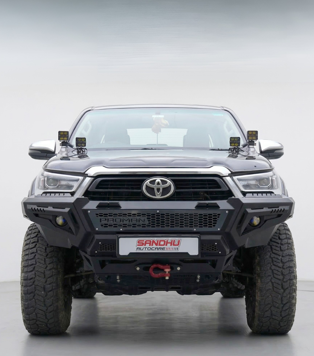 ProMan Metal Front Bumper for Toyota Hilux Secondary image