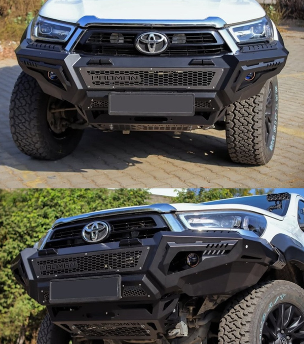 ProMan Metal Front Bumper for Toyota Hilux