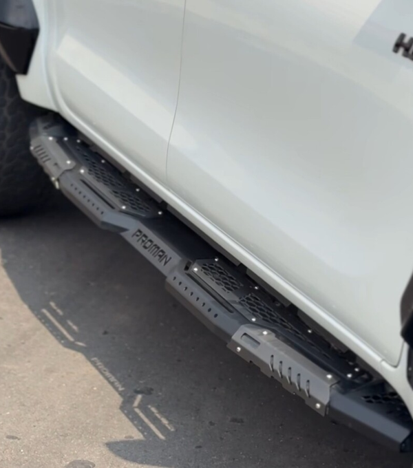 ProMan Metal Side Foot Step for Toyota Hilux