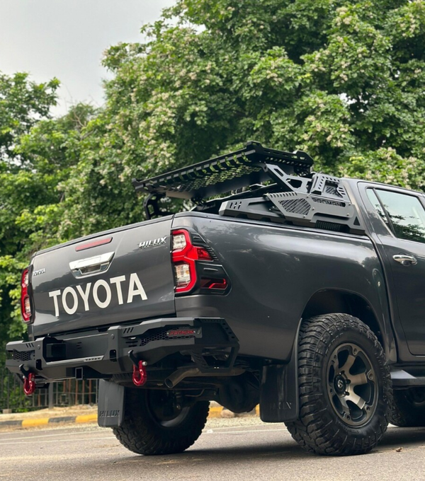 ProMan Rear Metal Bumper for Toyota Hilux