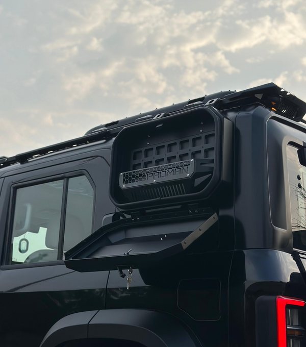 ProMan Aluminium Side Utility Box for Thar Roxx (Roof Carrier Accessory)