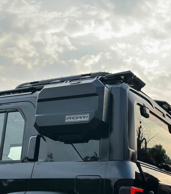 ProMan Aluminium Side Utility Box for Thar Roxx (Roof Carrier Accessory)