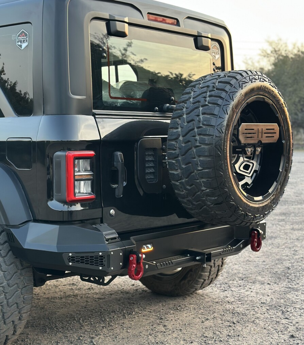 ProMan Rear Bumper (With Reverse Light) for Thar Roxx