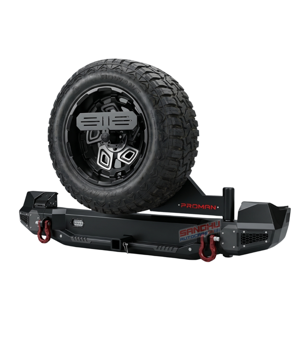 ProMan Rear Bumper (With Reverse Light) for Thar Roxx