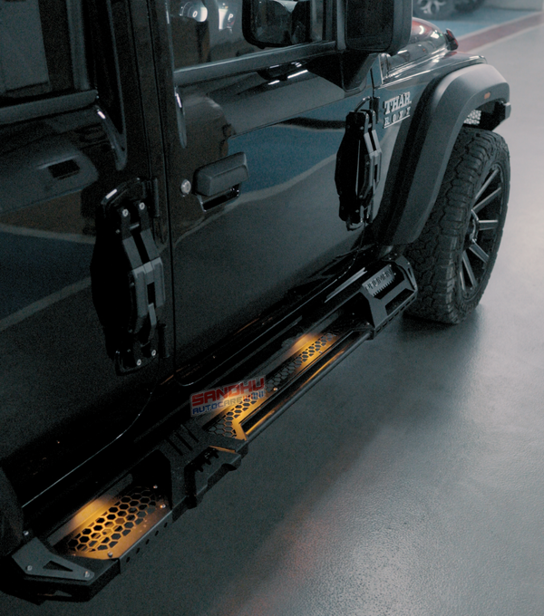 ProMan Side Foot Step (With Lights) for Thar Roxx