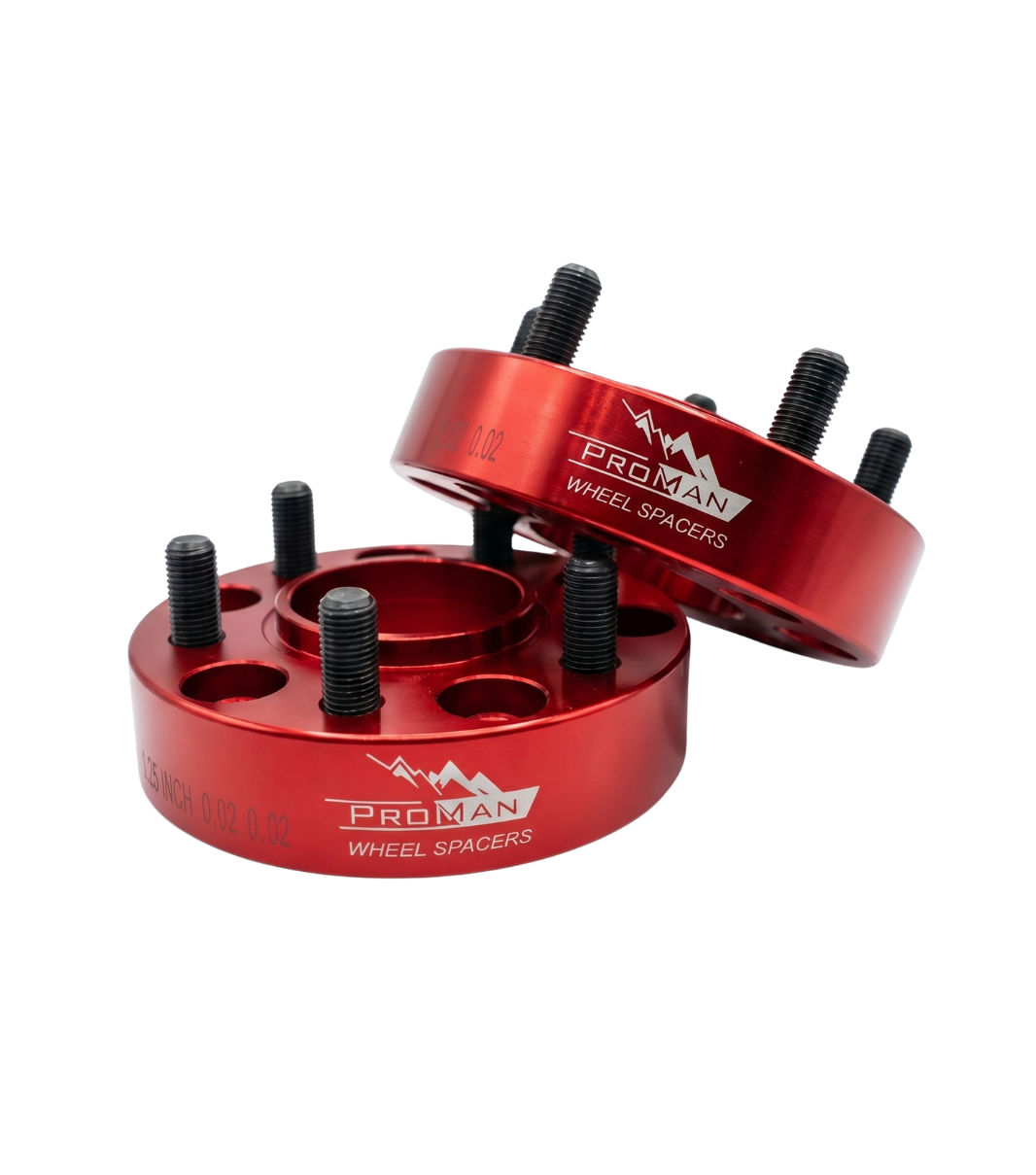ProMan Wheel Spacer (1.25 Inch) – Red for Thar Roxx Main image