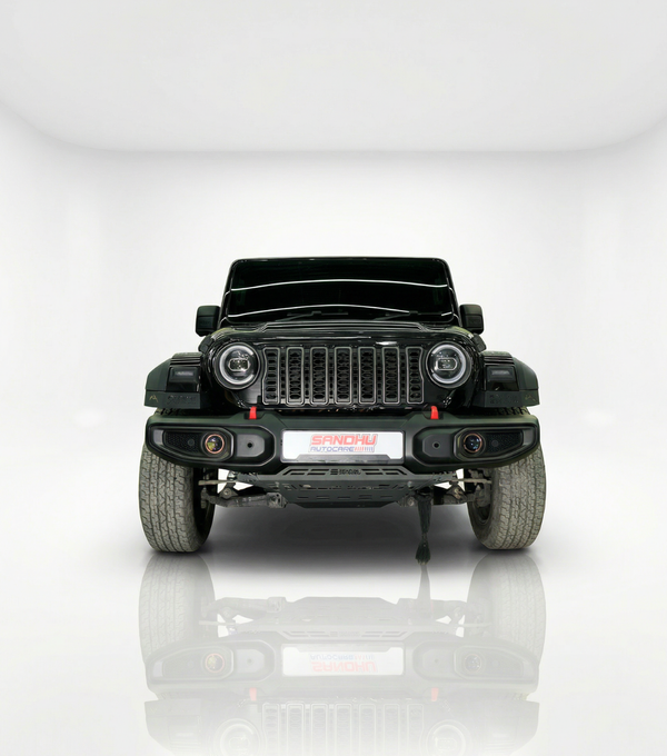 Stellar Wrangler Style ABS Front Bumper with Underbody Shield for Thar Roxx